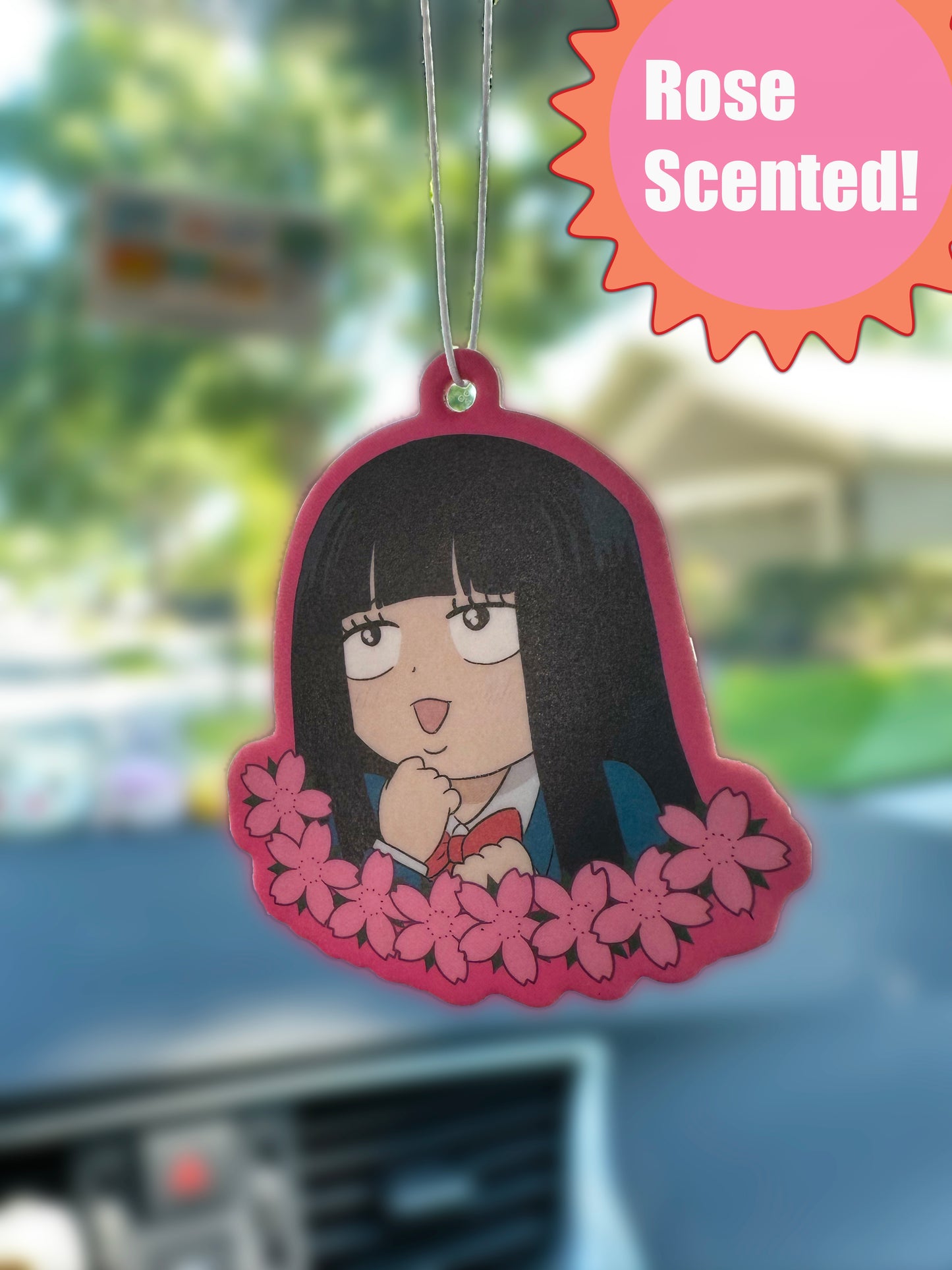 Sawa Not Sadako Air Freshener - Rose Scented Anime Air Freshener