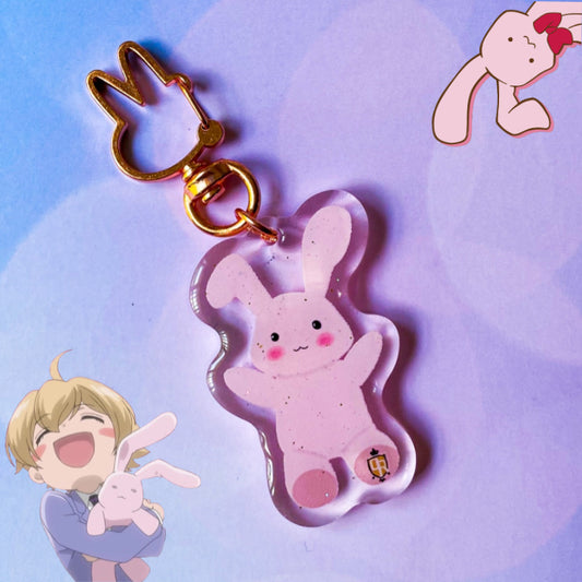 Usa-chan Glittered Charm Active